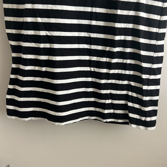 J.Crew Factory Size XS Striped Dress with Flutter Sleeves - Picture 4 of 17